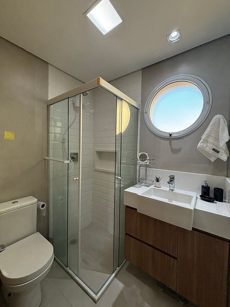 Apê Completo em Santa Cecília com AC | Delfhy