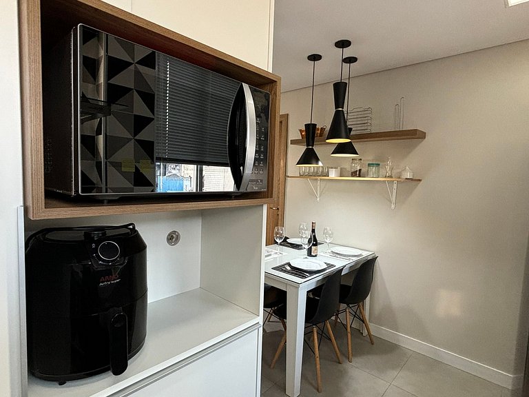 Apê Completo em Santa Cecília com AC | Delfhy