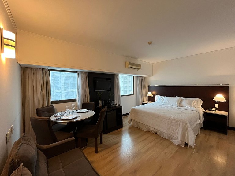 Flat no Itaim | Exclusividade & Conforto - Delfhy