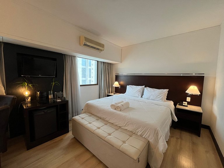 Flat no Itaim | Exclusividade & Conforto - Delfhy