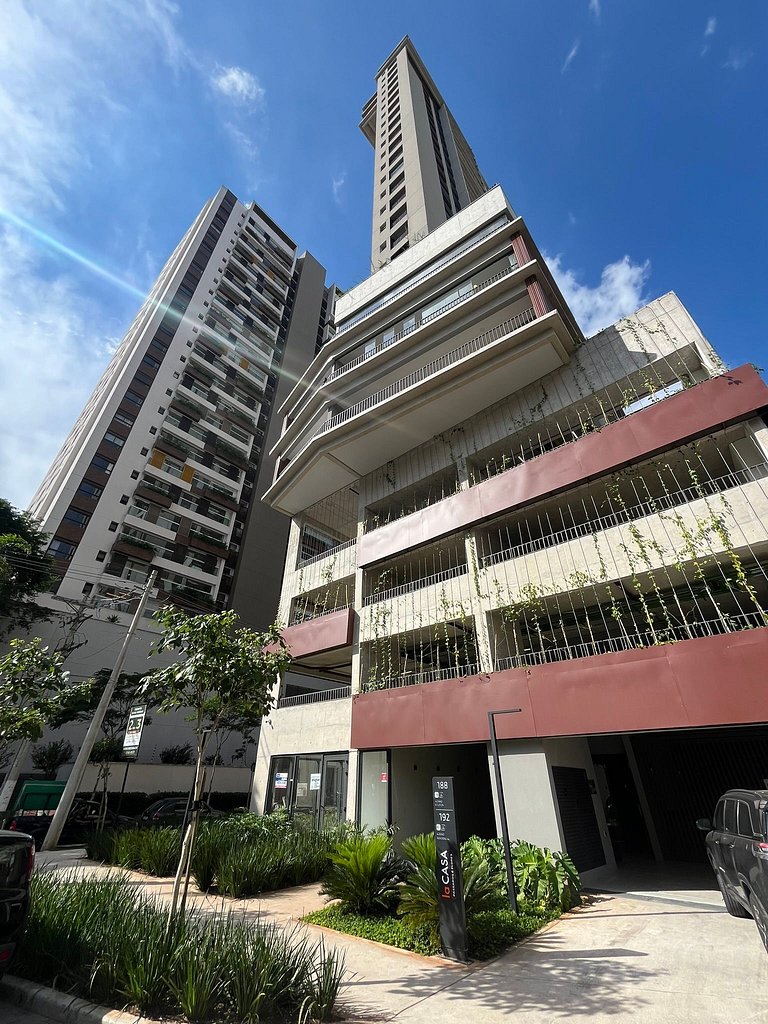 Modernos Studios no Brooklin com AC | Delfhy