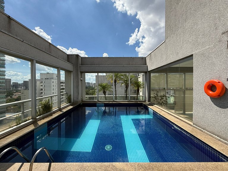 George V Itaim Bibi - Flat Alto Padrão | Delfhy