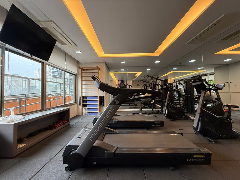 Studio Incrível na Vila Madalena com AC | Delfhy