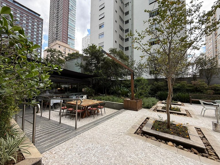 George V Itaim Bibi - Flat Alto Padrão | Delfhy