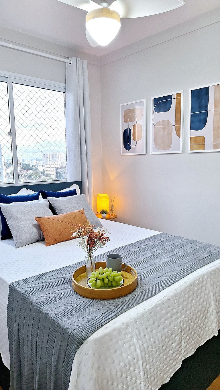 Elegante Apto 1 dorm. | Transamerica Expo Center