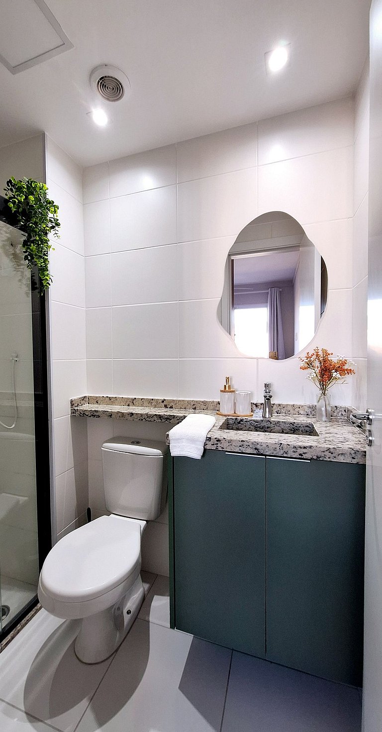 Elegante Apto 1 dorm. | Transamerica Expo Center