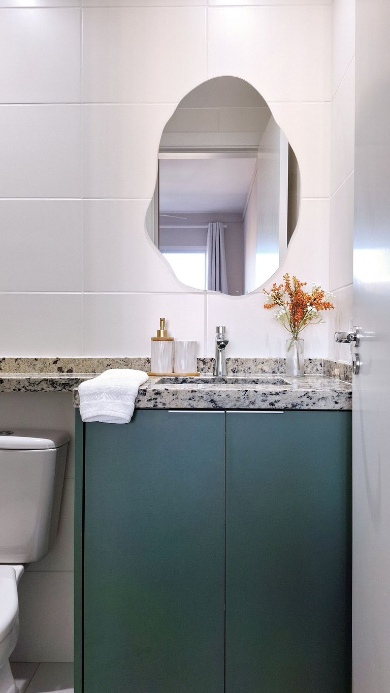 Elegante Apto 1 dorm. | Transamerica Expo Center