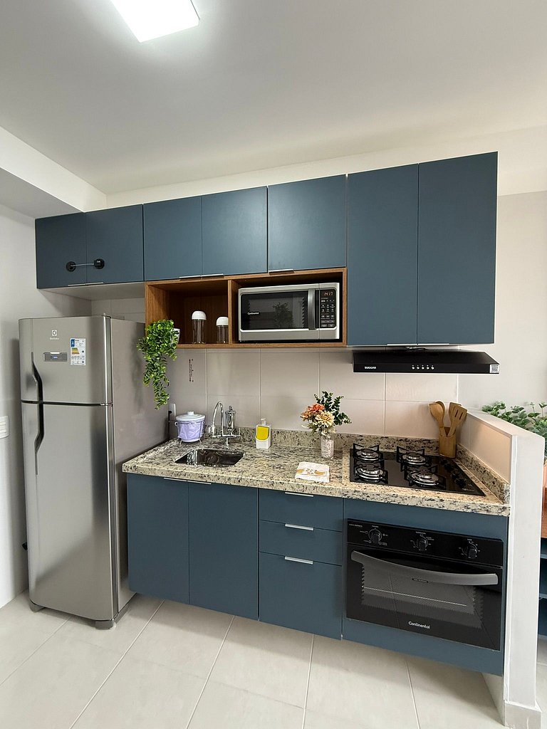 Elegante Apto 1 dorm. | Transamerica Expo Center