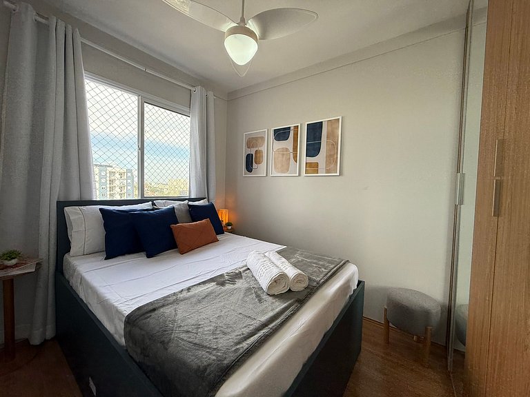 Elegante Apto 1 dorm. | Transamerica Expo Center