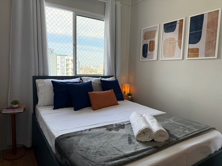 Elegante Apto 1 dorm. | Transamerica Expo Center