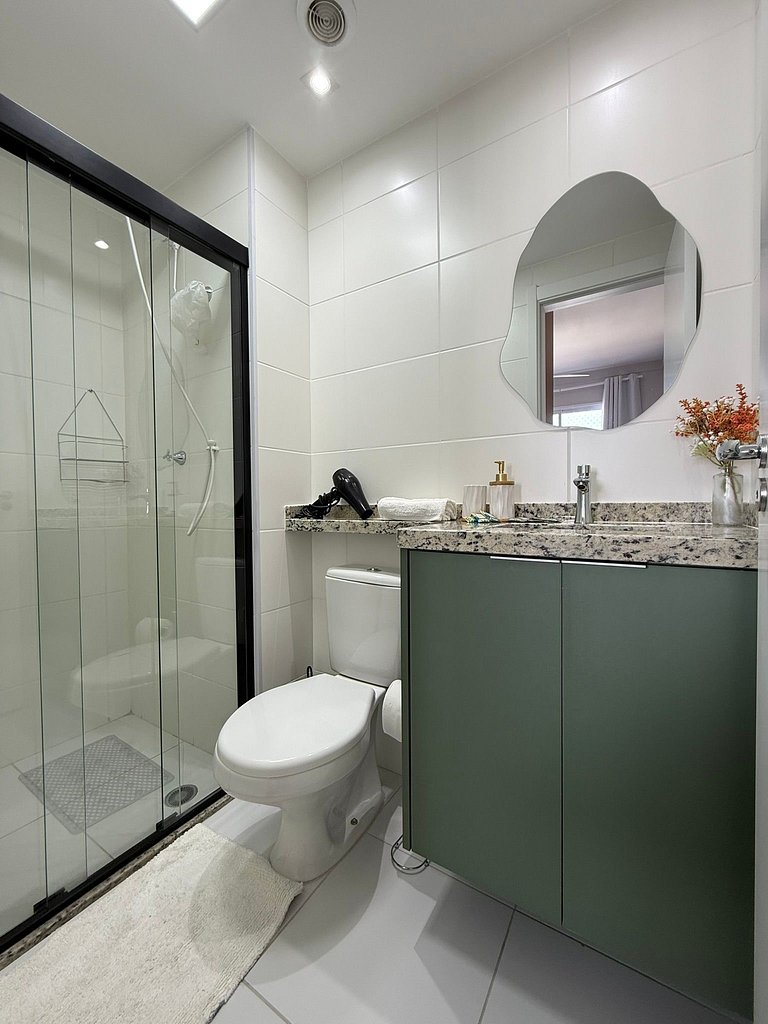 Elegante Apto 1 dorm. | Transamerica Expo Center