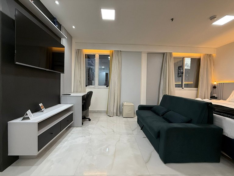 Sofisticado Flat VL Olímpia Hotel - Delfhy