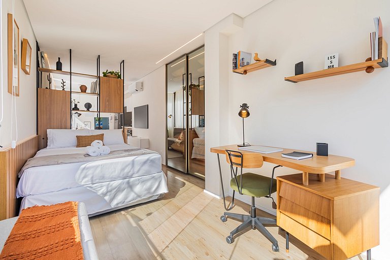 Moderno Studio Vila Madalena | Delfhy