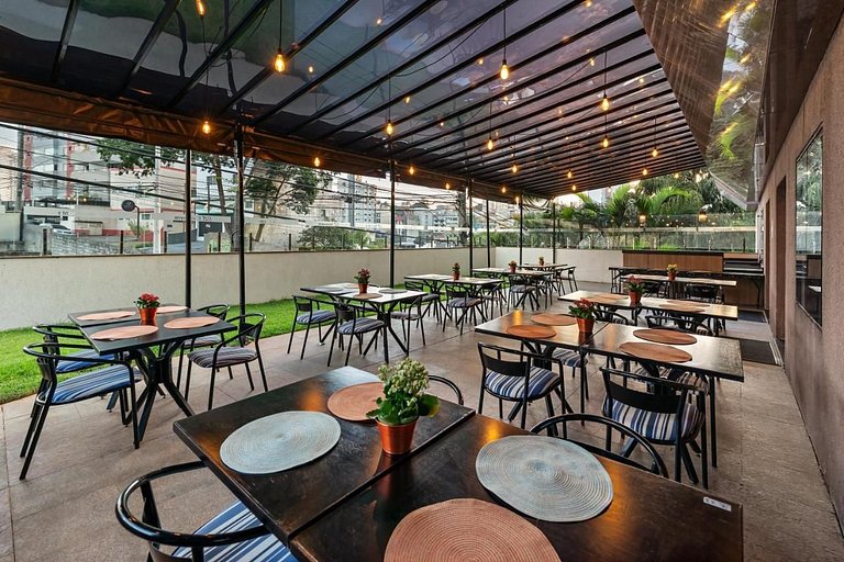 Flat Moderno Hotel Slaviero GRU até 4p | Delfhy