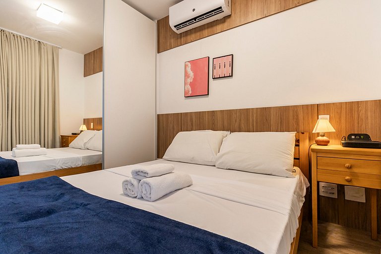 Belíssimo Studio na Vila Madalena c/ AC | Delfhy