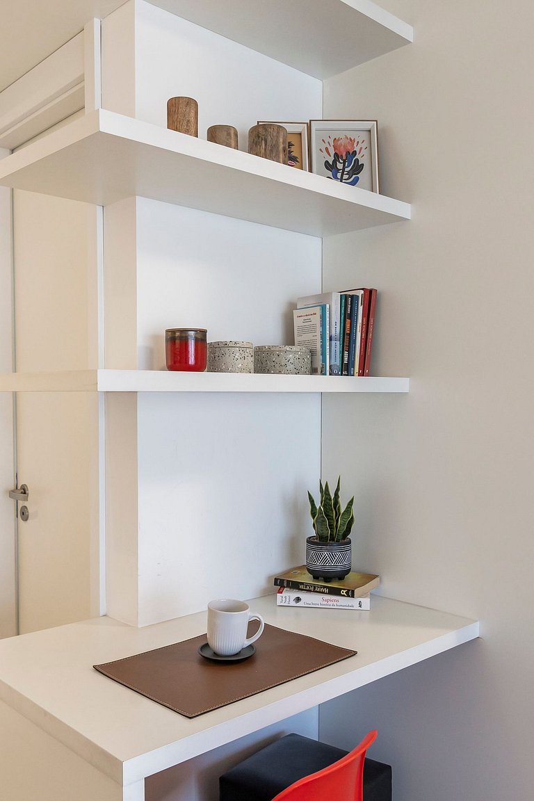 Belíssimo Studio na Vila Madalena c/ AC | Delfhy