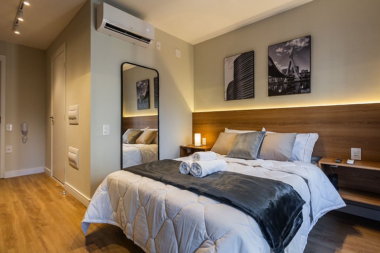 Moderno Studio Pompeia próximo ao Allianz Parque