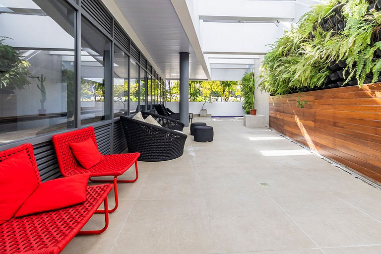 Belíssimo Studio na Vila Madalena c/ AC | Delfhy