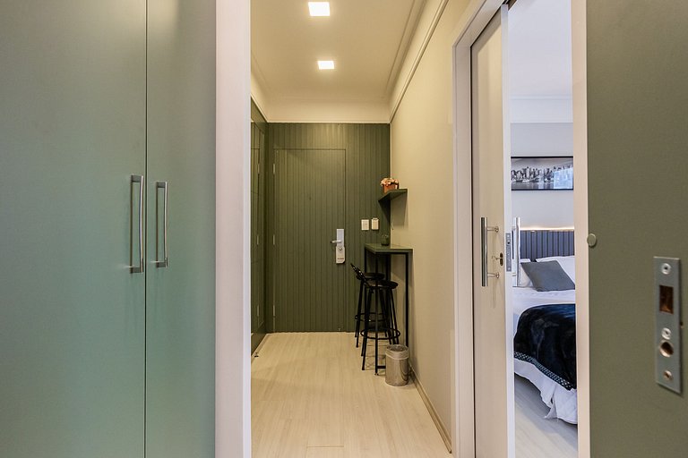 Flat Moderno Hotel Slaviero GRU até 4p | Delfhy