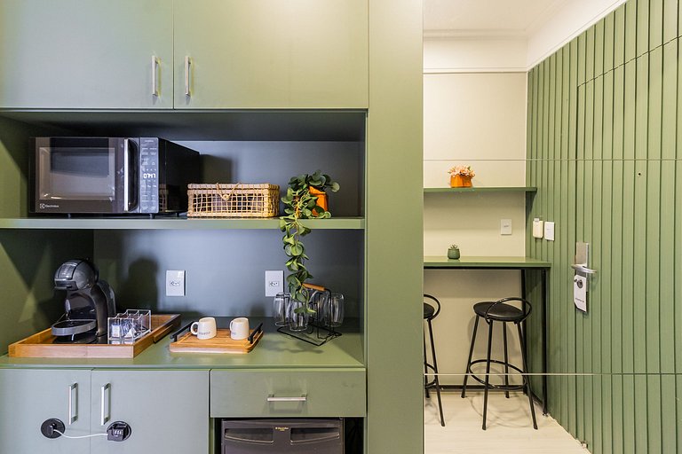 Flat Moderno Hotel Slaviero GRU até 4p | Delfhy