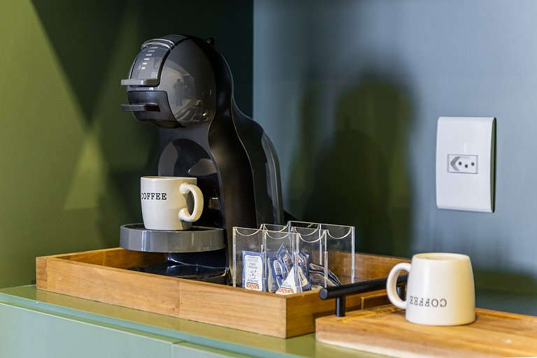 Flat Moderno Hotel Slaviero GRU até 4p | Delfhy