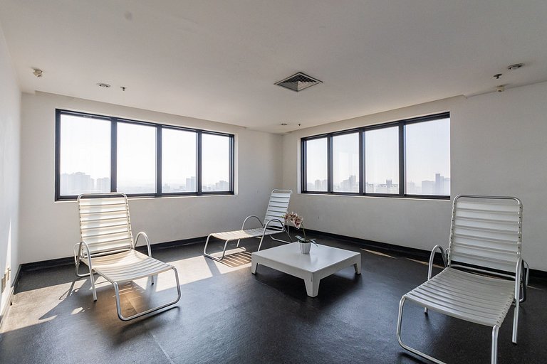 Flat Moderno Hotel Slaviero GRU até 4p | Delfhy