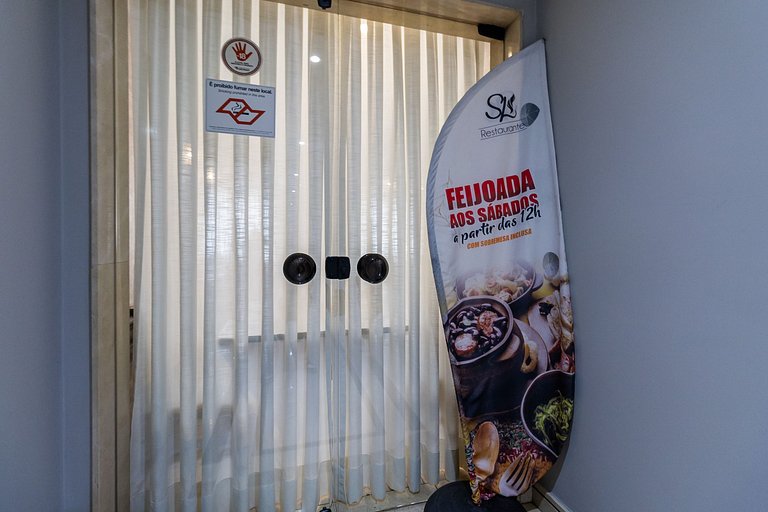 Flat Moderno Hotel Slaviero GRU até 4p | Delfhy