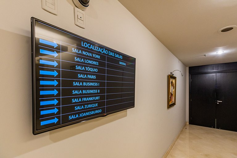 Flat Hotel Slaviero GRU 2 Quartos até 6p | Delfhy