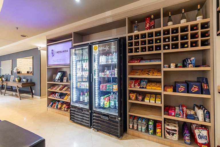 Flat Hotel Slaviero GRU 2 Quartos até 6p | Delfhy