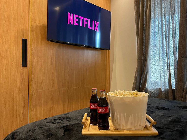 Flat Hotel Guarulhos com 2 Quartos até 6 pessoas