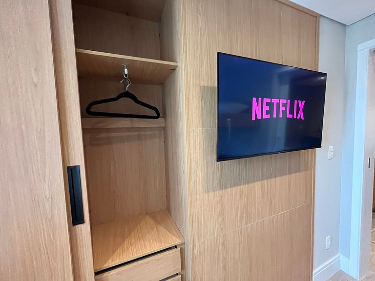 Flat Hotel Guarulhos com 2 Quartos até 6 pessoas