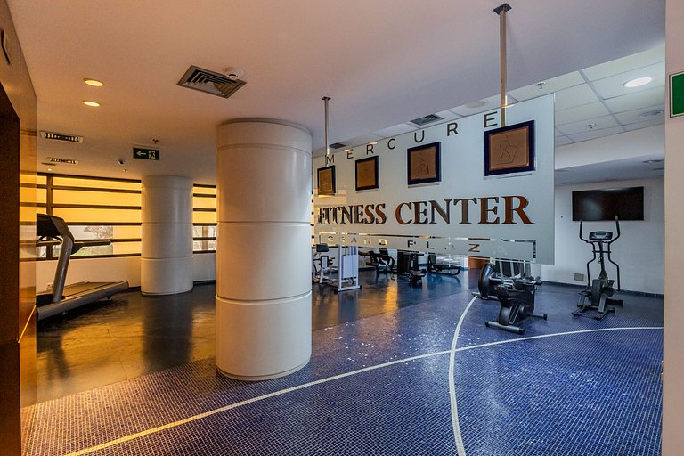 Flat Hotel Paulista c/ AC, Vaga e Wi-Fi | Delfhy