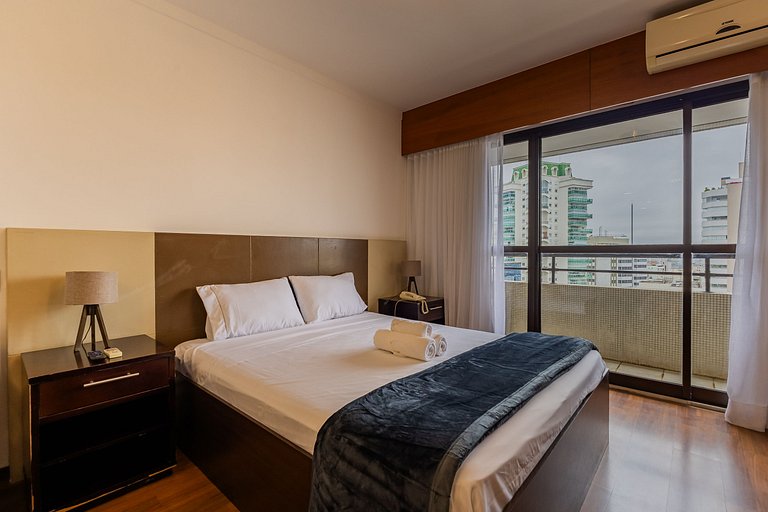 Flat Hotel Paulista c/ AC, Vaga e Wi-Fi | Delfhy