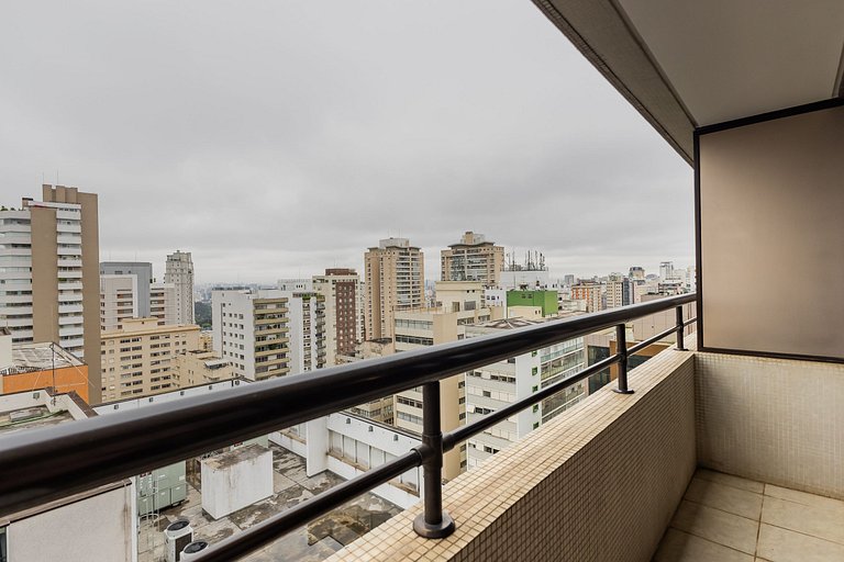 Flat Hotel Paulista c/ AC, Vaga e Wi-Fi | Delfhy
