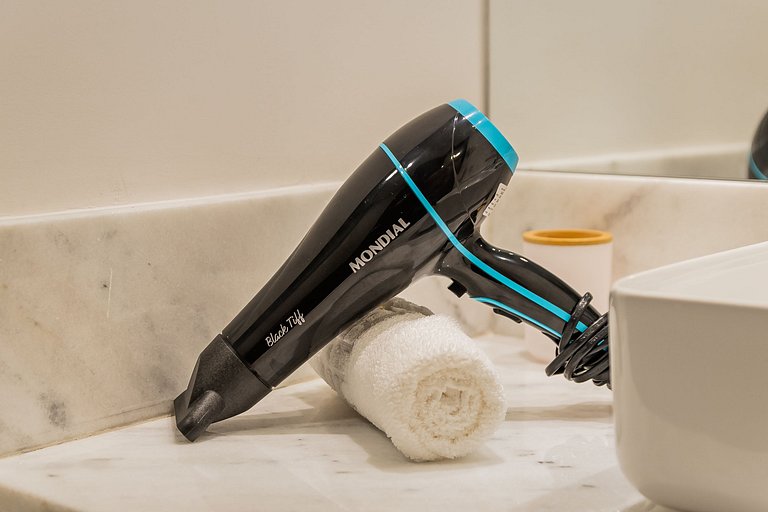 Moderno Flat Paulista Hotel | Vaga, AC e Wi-Fi