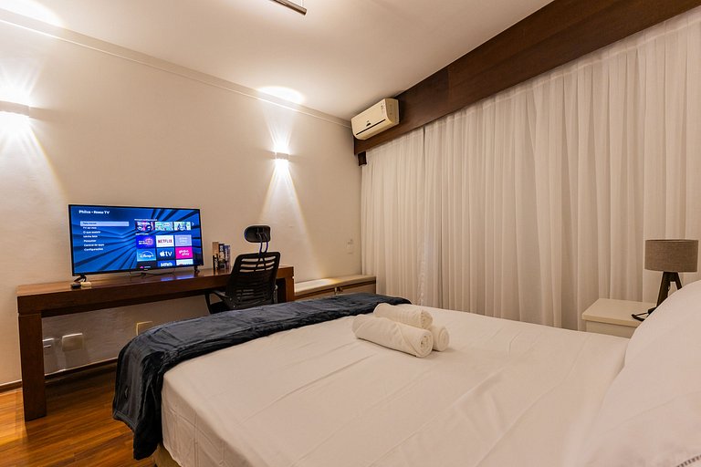 Sofisticado Flat Hotel próx. Av. Paulista | Delfhy
