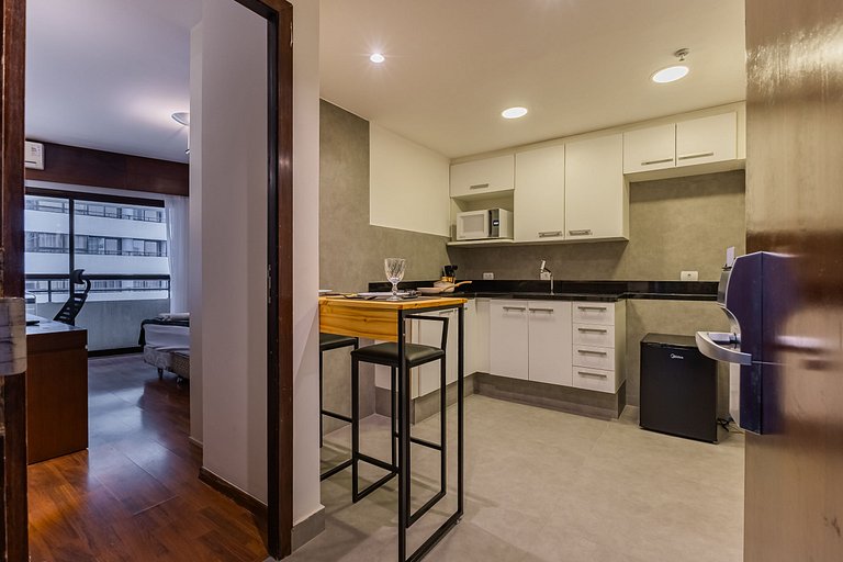 Sofisticado Flat Hotel próx. Av. Paulista | Delfhy