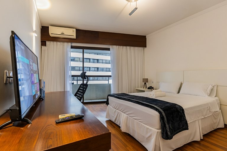 Sofisticado Flat Hotel próx. Av. Paulista | Delfhy