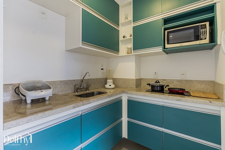 Studio c/ Bela Vista na Vila Mariana Garagem + AC