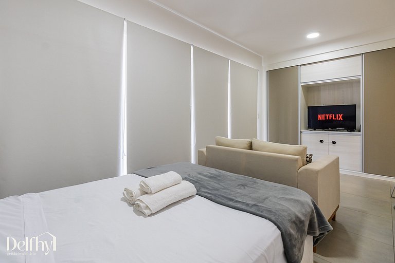 Studio c/ Bela Vista na Vila Mariana Garagem + AC