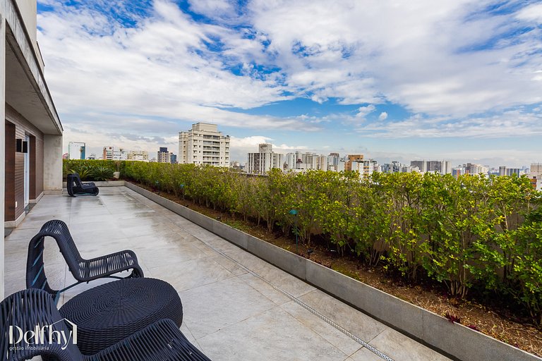 Studio c/ Bela Vista na Vila Mariana Garagem + AC