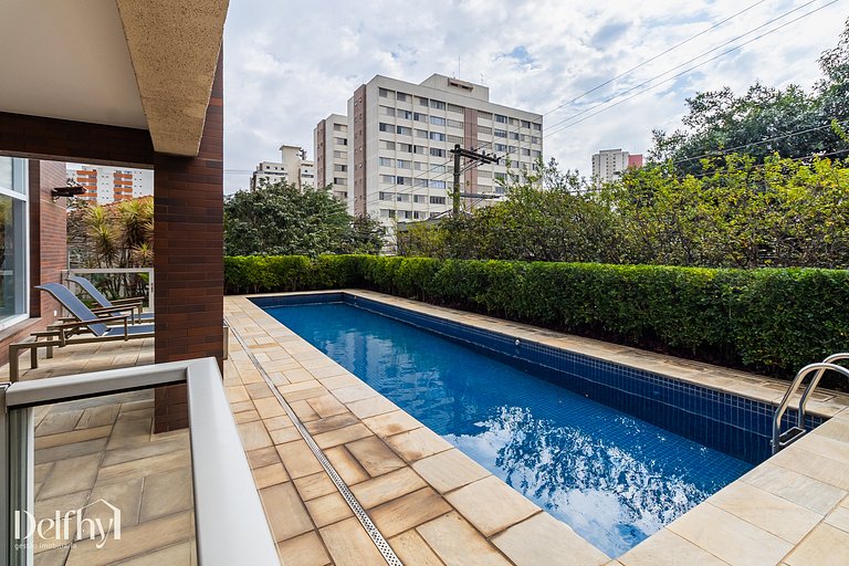 Studio c/ Bela Vista na Vila Mariana Garagem + AC