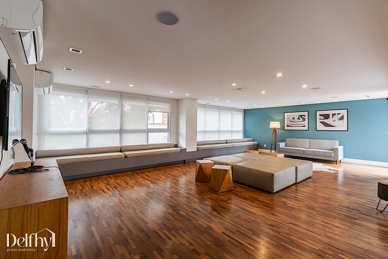 Studio c/ Bela Vista na Vila Mariana Garagem + AC