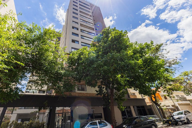 Belo Studio Vila Mariana | Wi-Fi + AC + Varanda