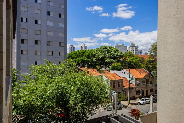 Belo Studio Vila Mariana | Wi-Fi + AC + Varanda