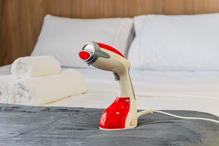 Moderno Studio na República com Ar e piscina