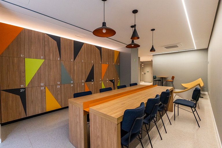 Belo Studio na Vila Madalena AC + Wifi | Delfhy