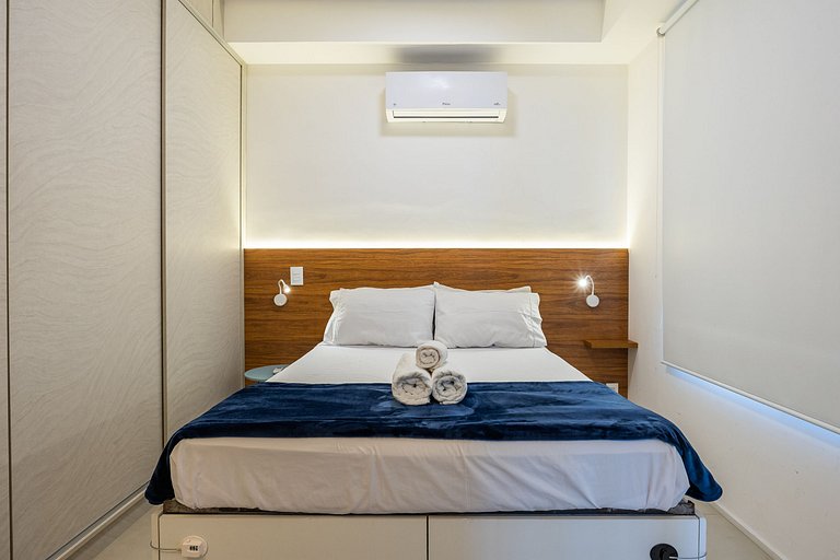 Studio Moderno na Vila Madalena c/ AC | Delfhy