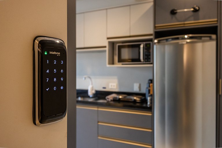 Moderno Studio Vila Madalena Wi-fi + AC | Delfhy