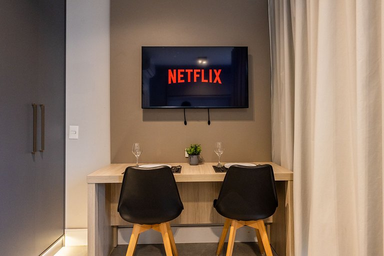 Incrível Studio Vila Madalena c/ AC Wi-Fi | Delfhy